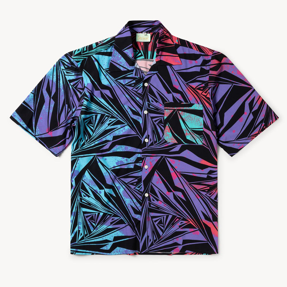 Aries Arise Vortex Hawaiian Shirt - Multi