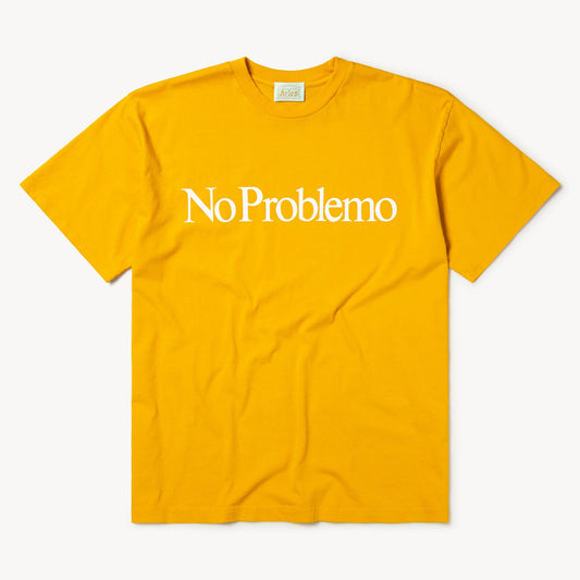 Aries Arise No Problemo T-Shirt - Mustard
