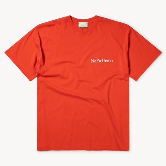 Aries Arise Mini Problemo T-Shirt - Red