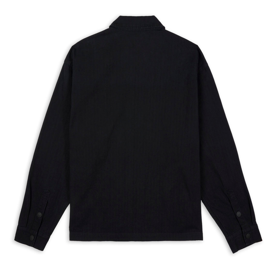 Brain Dead Starwalker Zip Front Shirt - Black