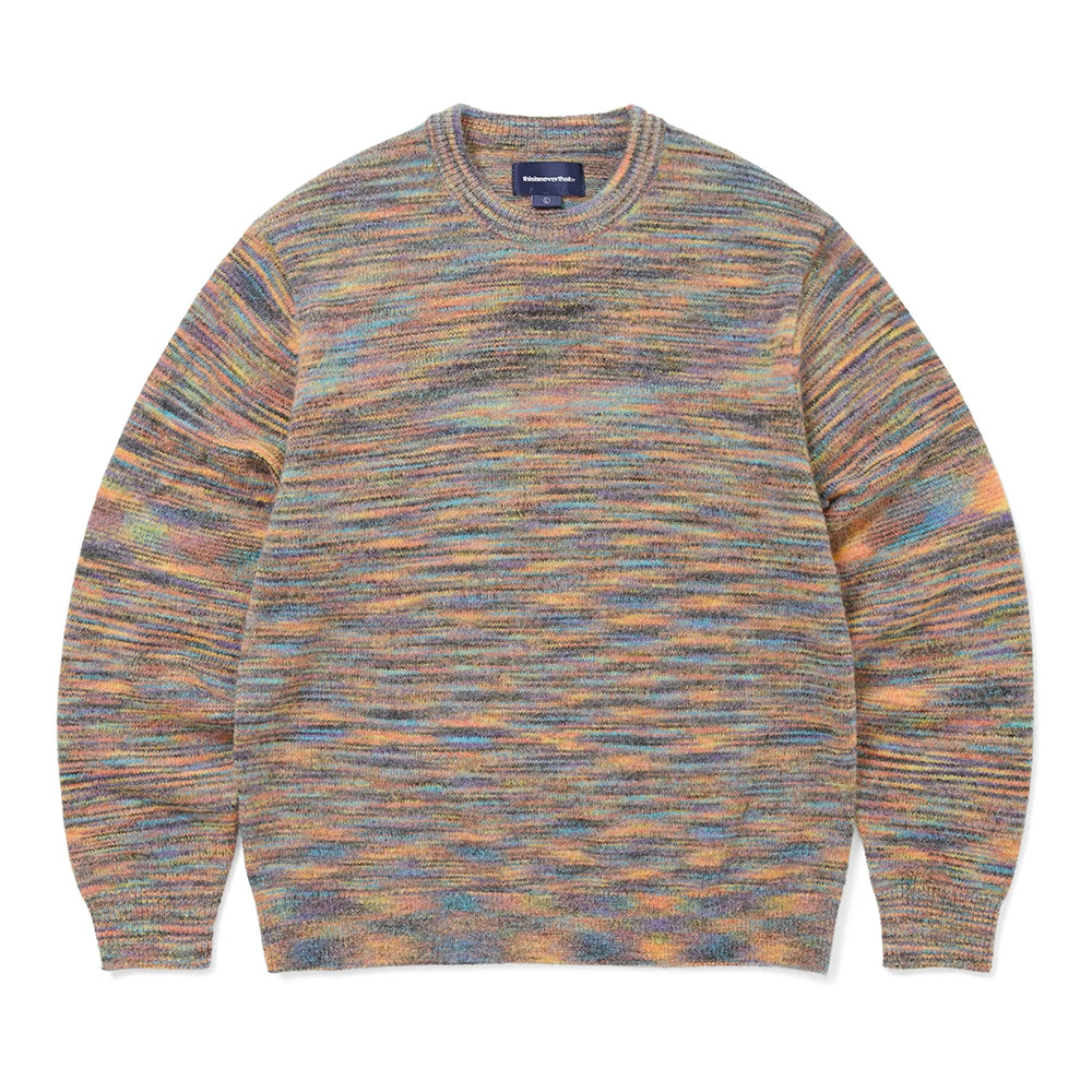 This Is Never That Static Knit Sweater - Rainbow