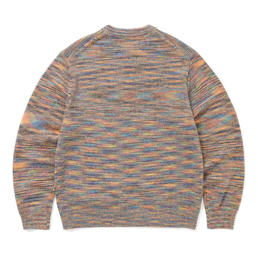This Is Never That Static Knit Sweater - Rainbow