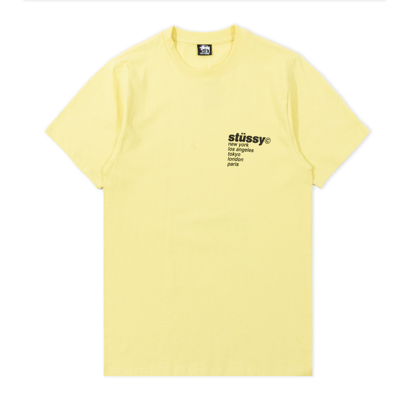 Stüssy Strawberry T-Shirt - Yellow