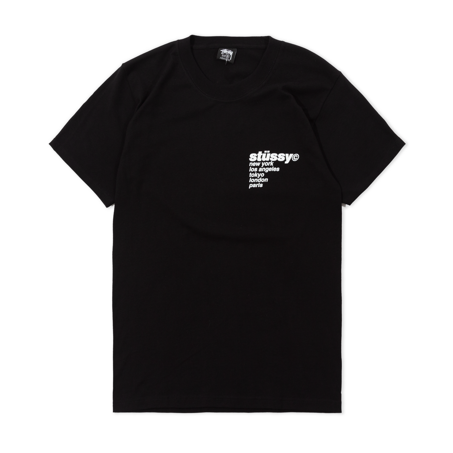 Stüssy Strawberry T-Shirt - Black