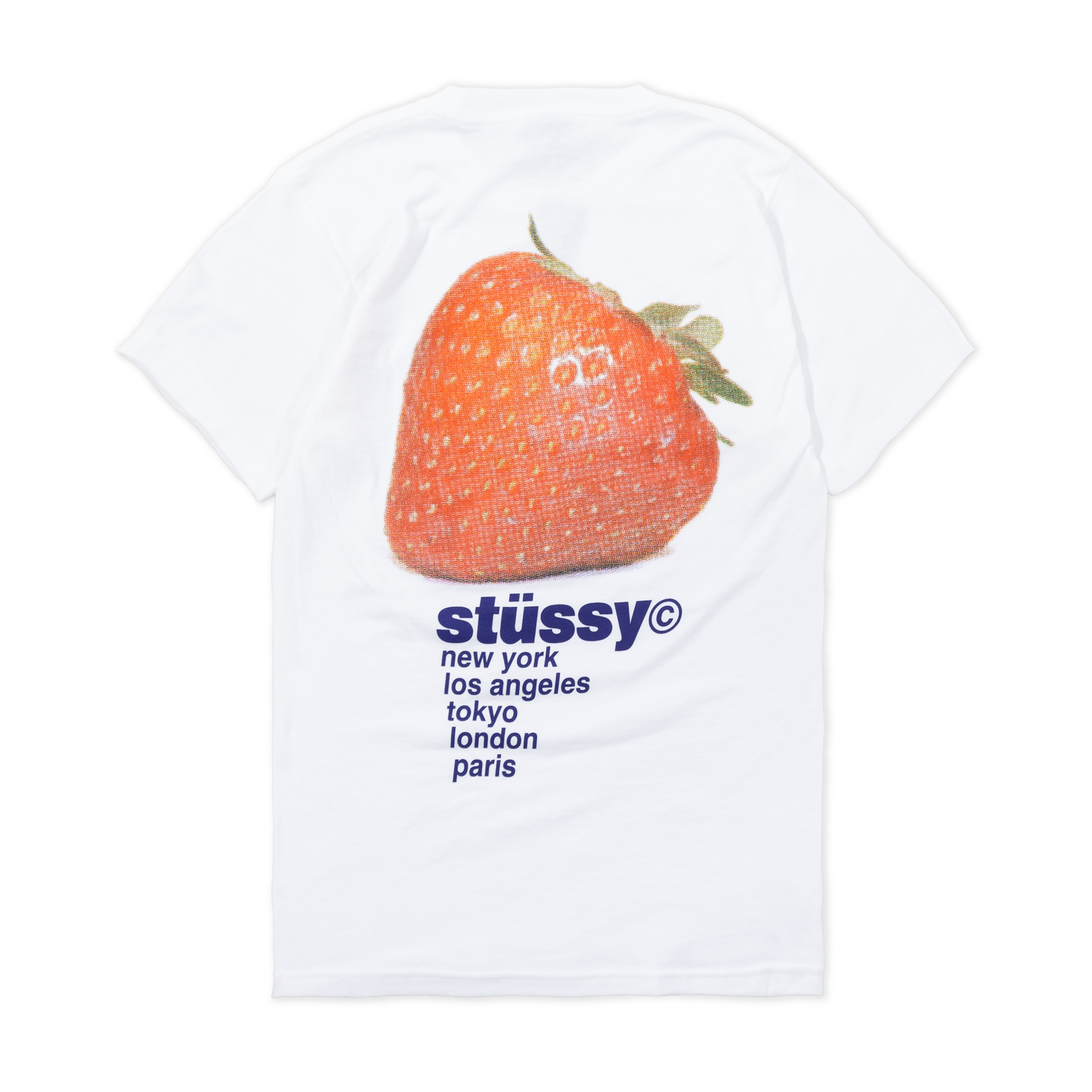 Stüssy Strawberry T-Shirt - White
