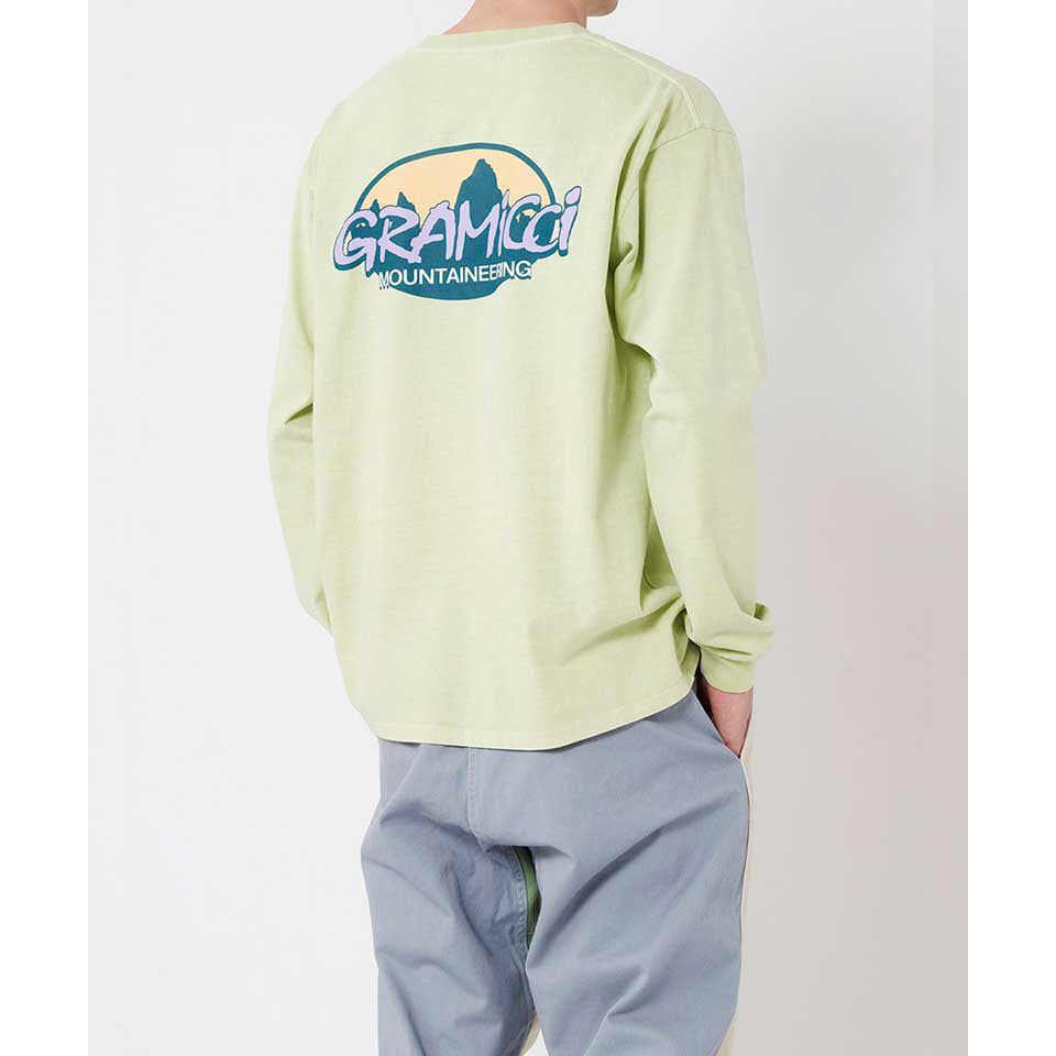 Gramicci Summit LS T-Shirt - Smoky Mint Pigment