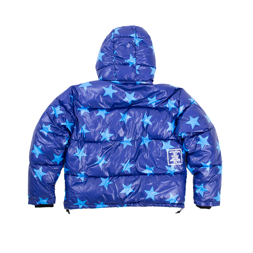 Always Do What You Should Do Superstar Puffa - Navy