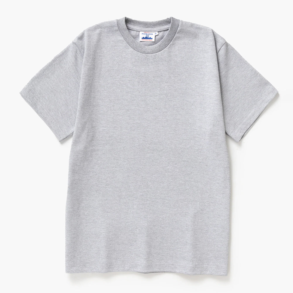 Power Goods Super Weight Tee - Heather Grey