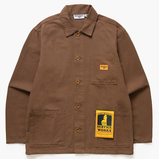 Service Works Canvas Chore Shirt - Bark