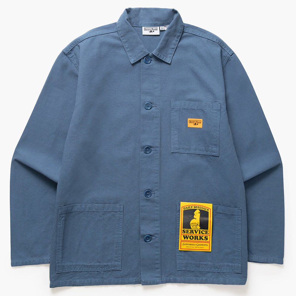 Service Works Canvas Chore Shirt - Slate