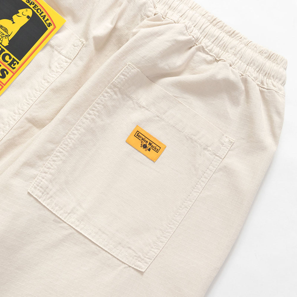 Service Works Ripstop Chef Pant - Bone