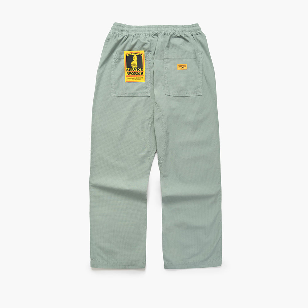 Service Works Ripstop Chef Pant - Sage