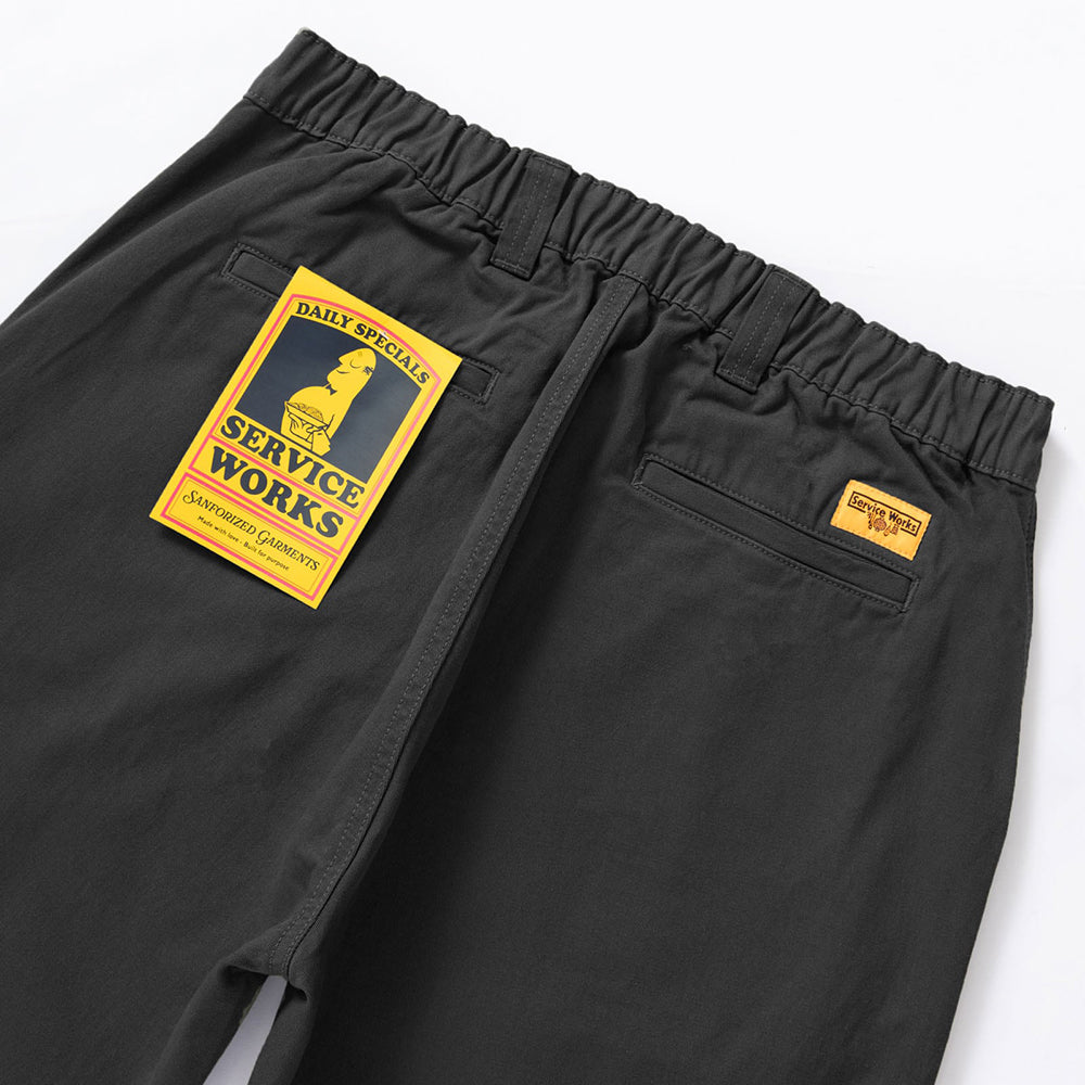 Service Works Drill Waiter Pant - Black