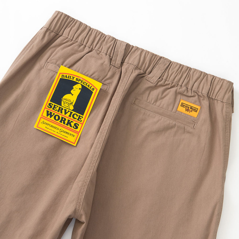 Service Works Twill Waiter Pants - Mushroom