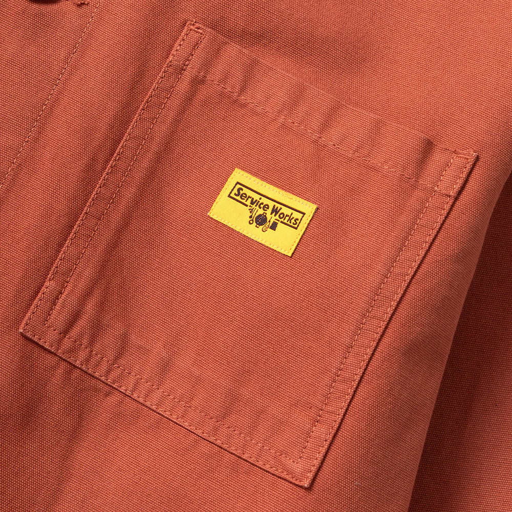Service Works Canvas Chore Shirt - Copper