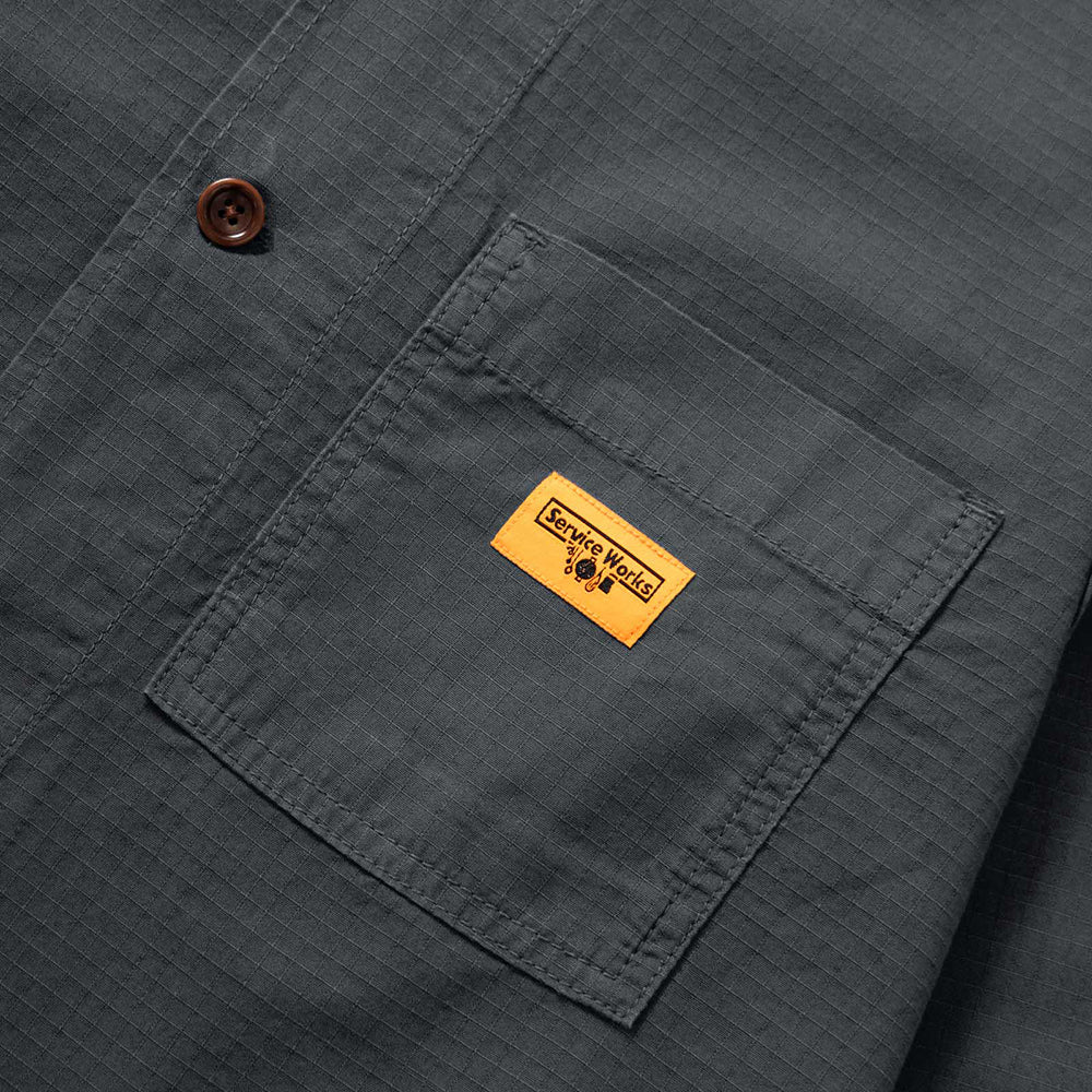 Service Works Ripstop FOH Jacket - Washed Black