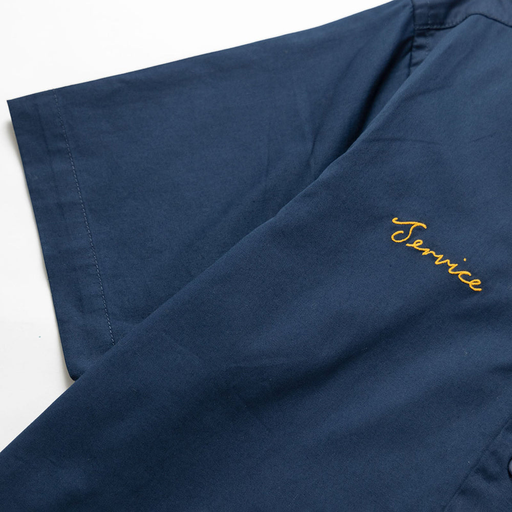 Service Works Light Twill Necessities S/S Shirt - Navy