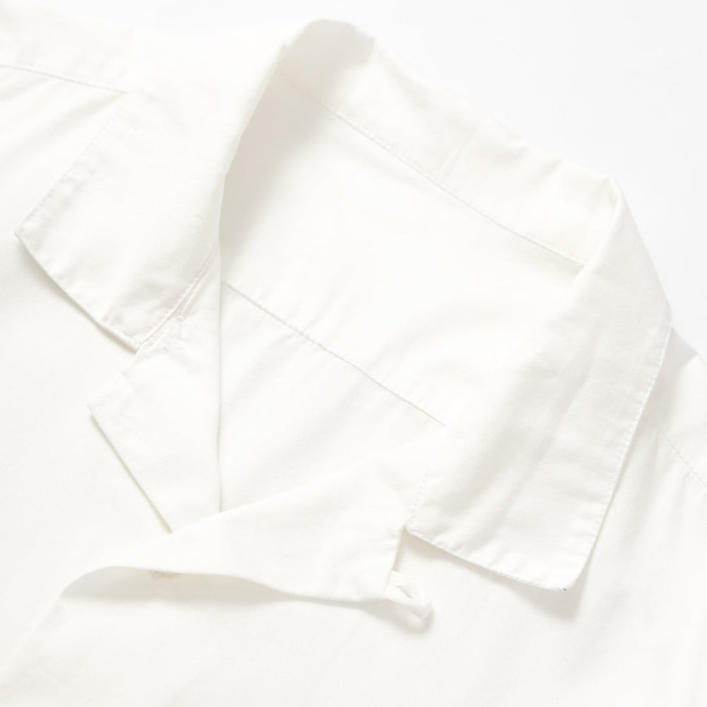 Service Works Light Twill Picnic S/S Shirt - Off White