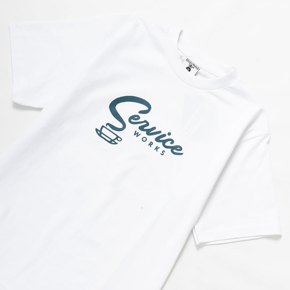 Service Works Espresso Tee - White