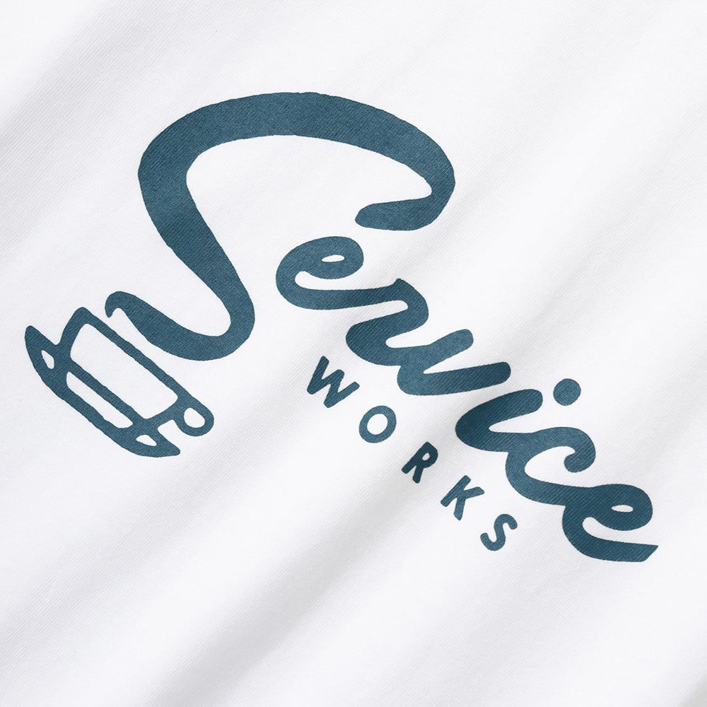 Service Works Espresso Tee - White