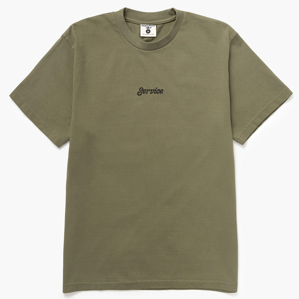Service Works Service Logo Tee - Olive