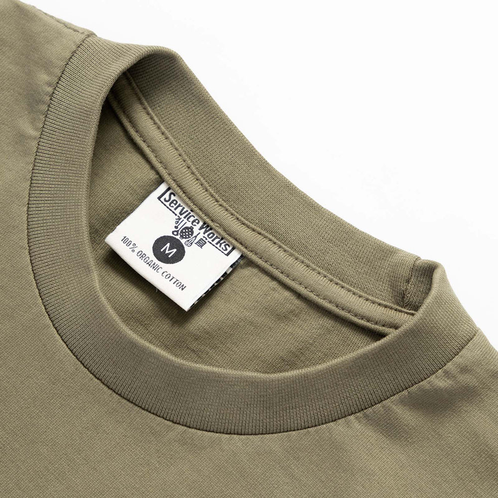 Service Works Service Logo Tee - Olive