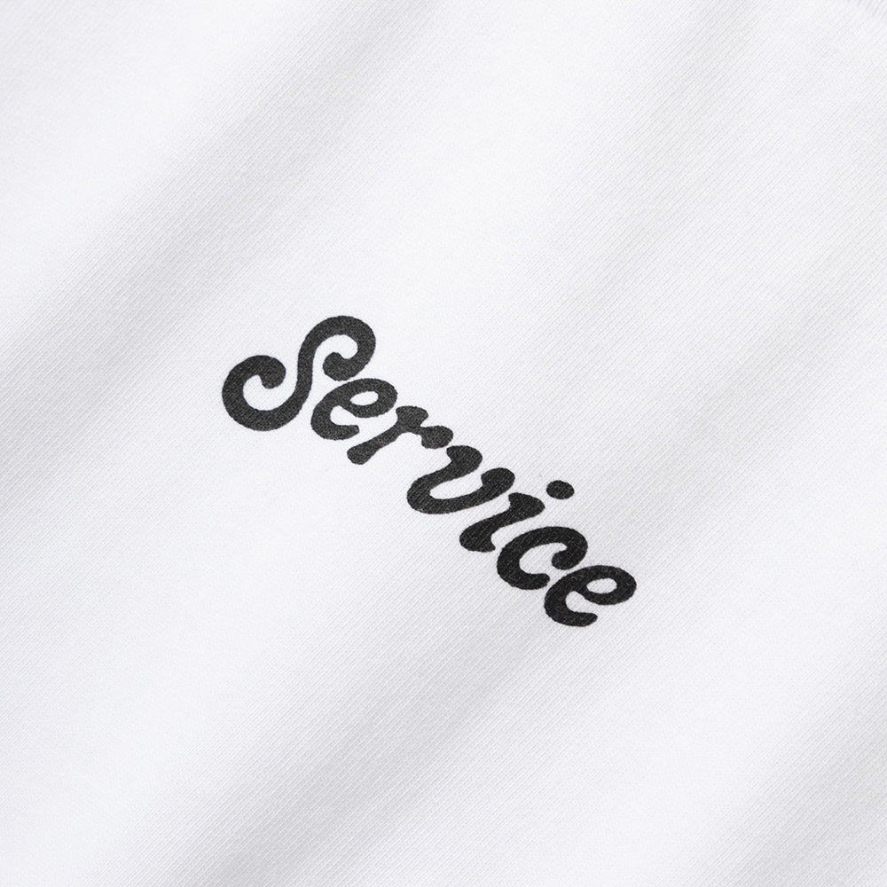 Service Works Service Logo Tee - White