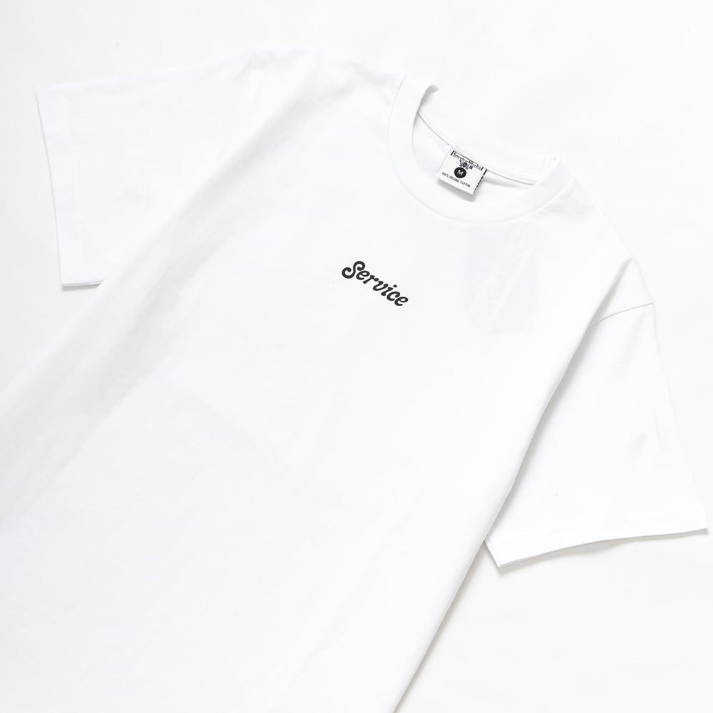 Service Works Service Logo Tee - White