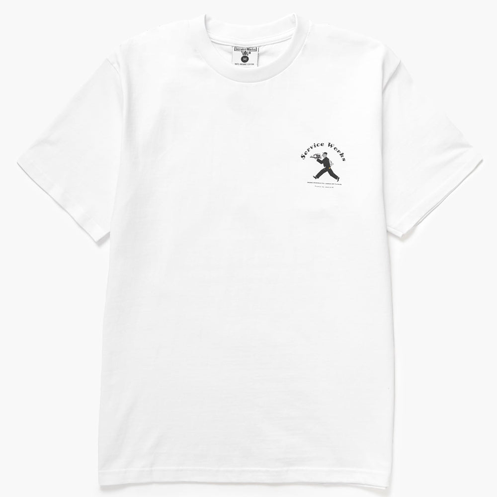 Service Works Waiter Tee - White