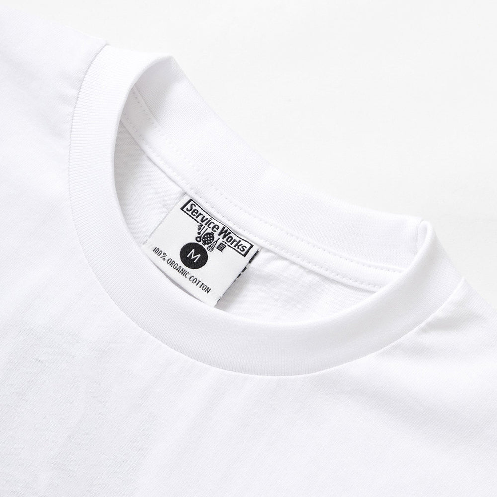 Service Works Waiter Tee - White
