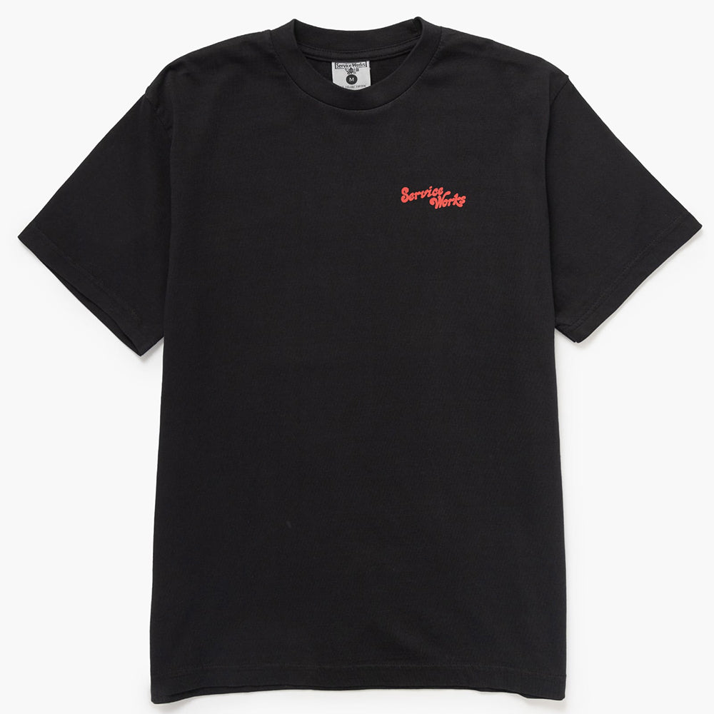 Service Works Work + Pleasure Tee - Black
