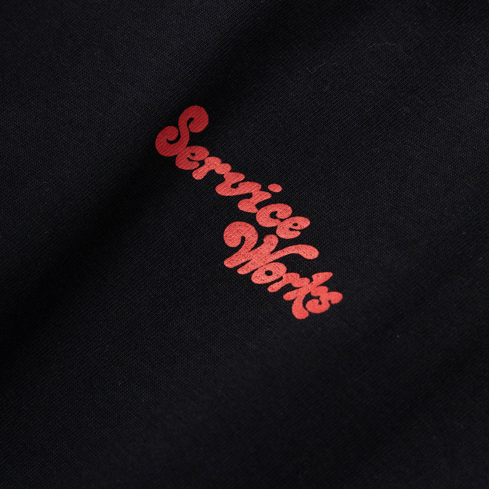 Service Works Work + Pleasure Tee - Black