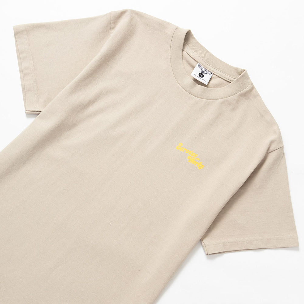 Service Works Work + Pleasure Tee - Stone