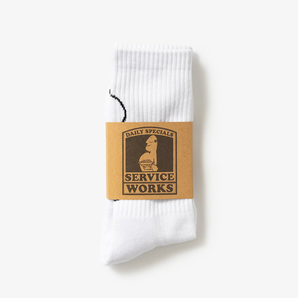 Service Works Salt + Pepper Socks