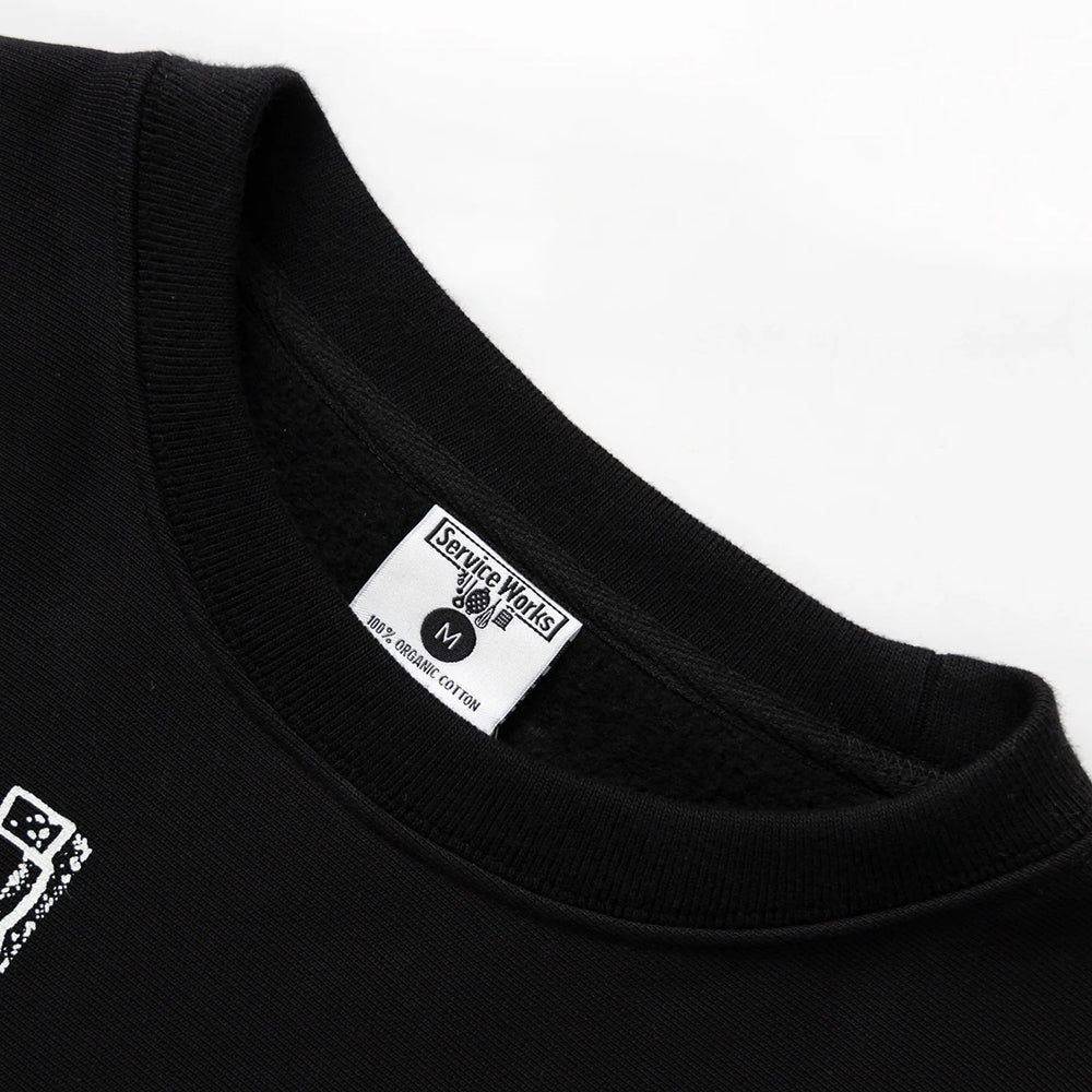 Service Works Frequent Flyer Crew - Black