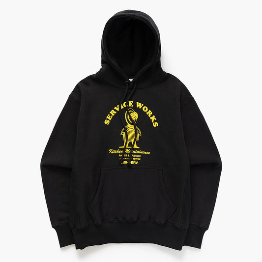 Service Works Maintenance Hoodie - Black
