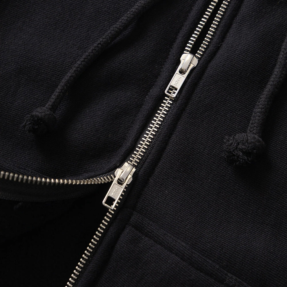 Service Works Martini Zipper Hoodie - Black