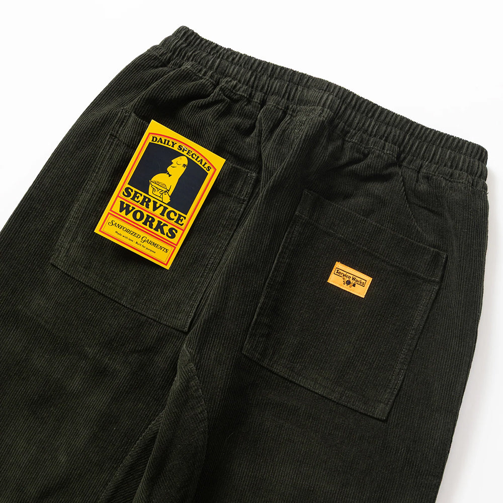 Service Works Corduroy Chef Pants - Coppice