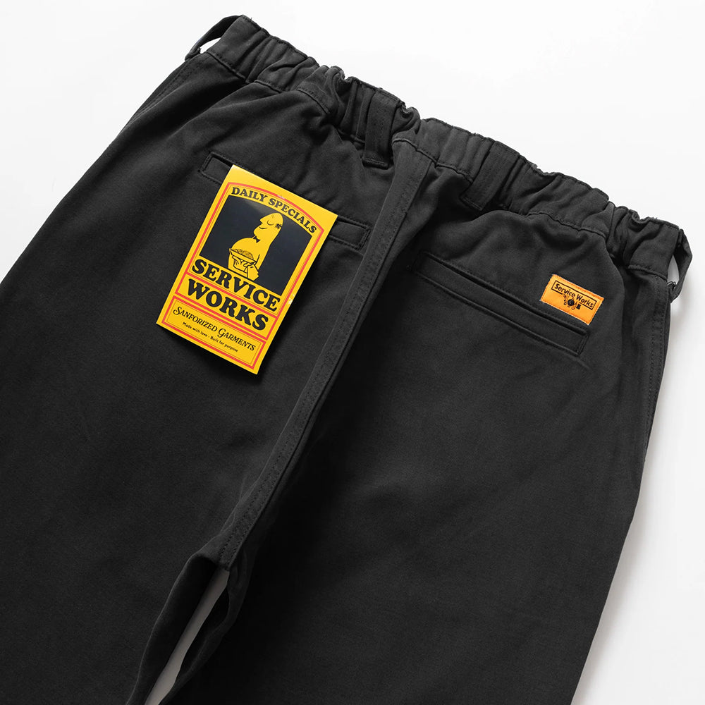 Service Works Moleskin Waiter Pant - Black