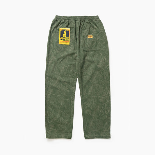 Service Works Xerox Camo Chef Pant - Olive
