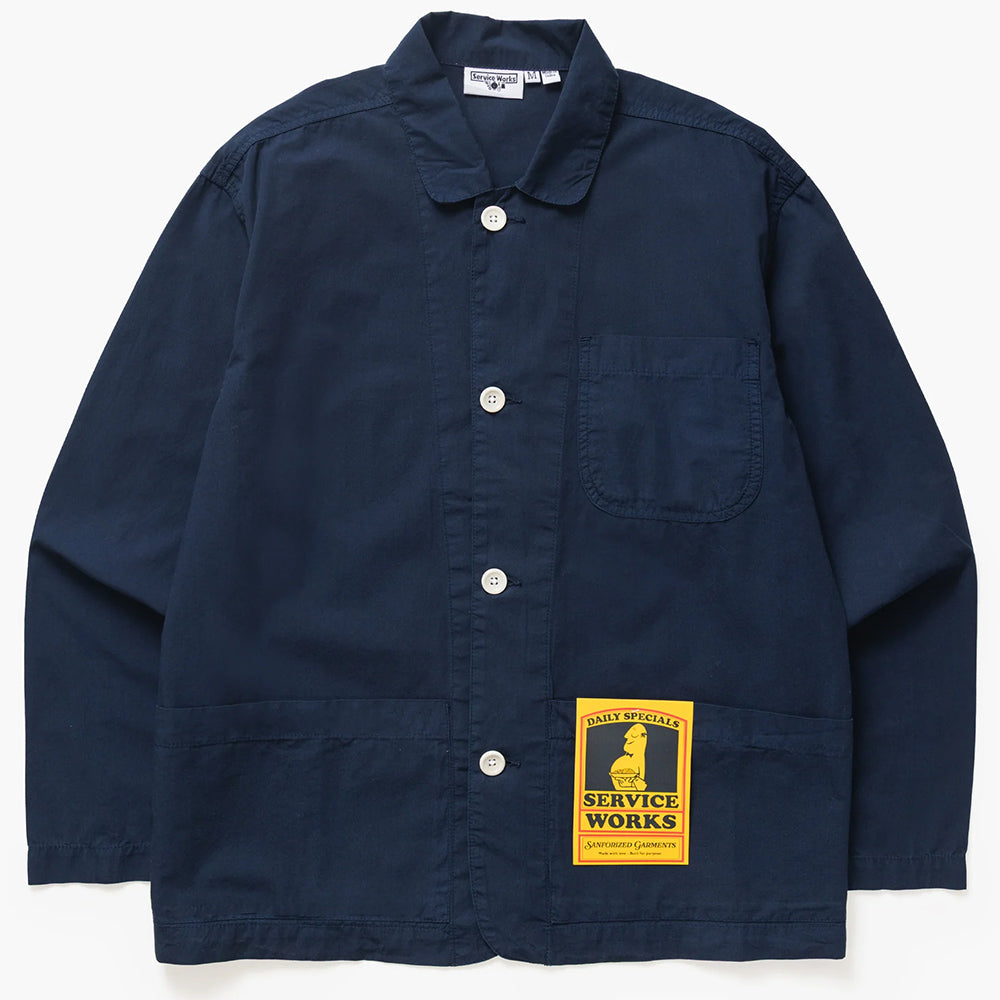 Service Works Easy Chef Shirt - Navy