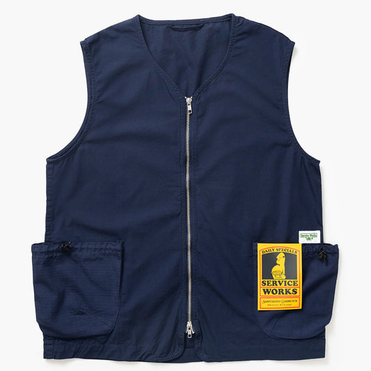 Service Works Gardener Vest - Navy