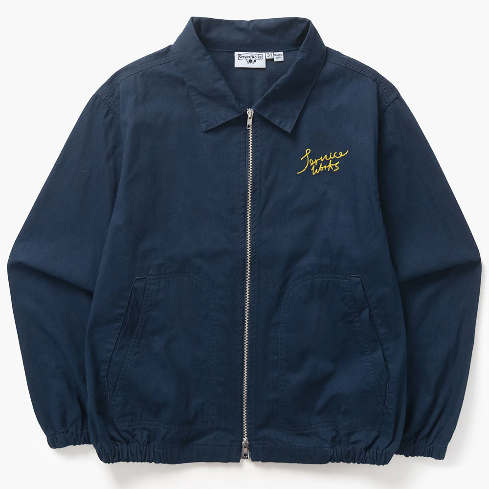 Service Works Twill Work Jacket - Dark Navy