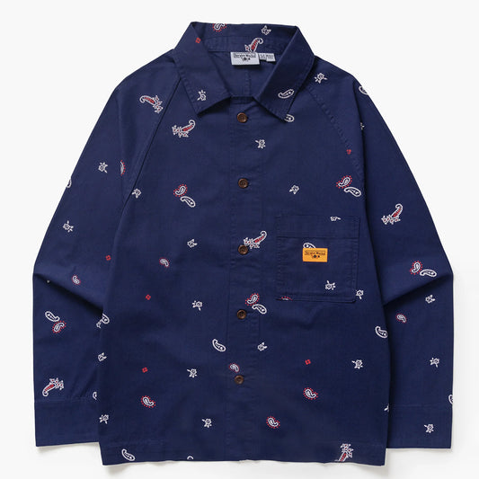 Service Works Paisley Front Of House Jacket - Royal