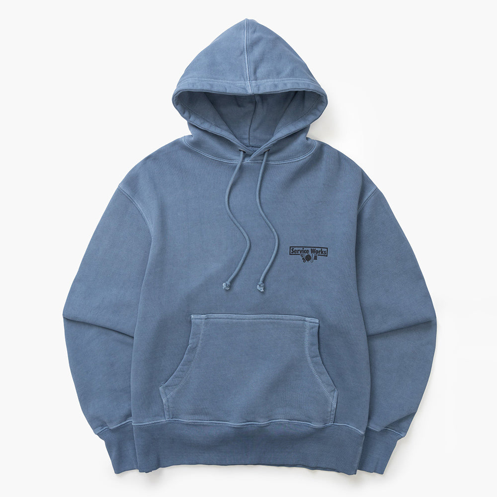 Service Works Loopback Trademark Hoodie - Slate