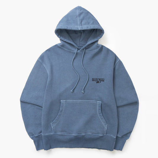 Service Works Loopback Trademark Hoodie - Slate