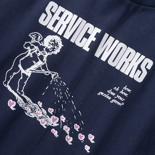 Service Works Garden Tee - Navy