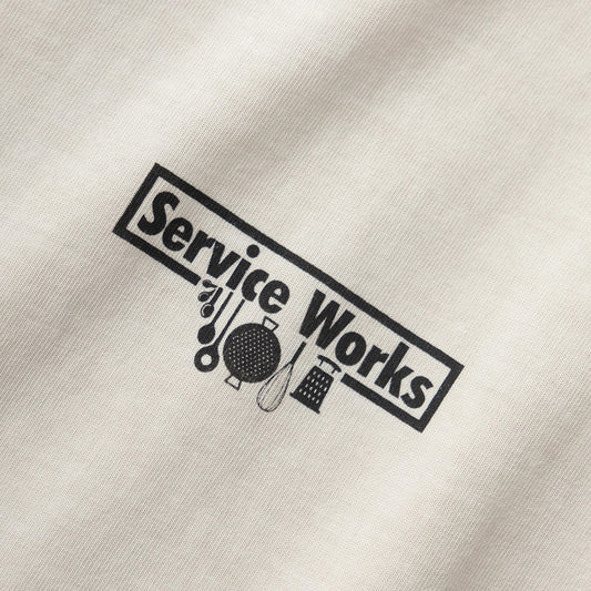 Service Works PD Trademark Tee - Natural