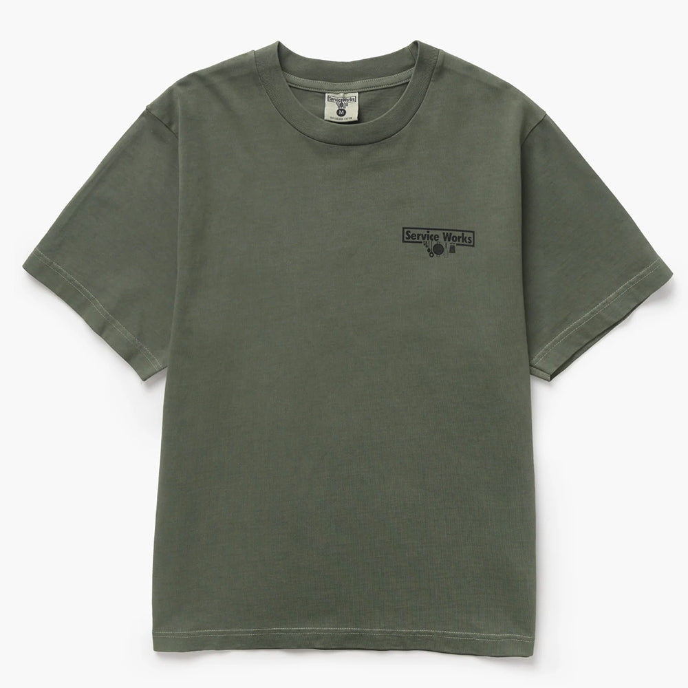 Service Works PD Trademark Tee - Olive