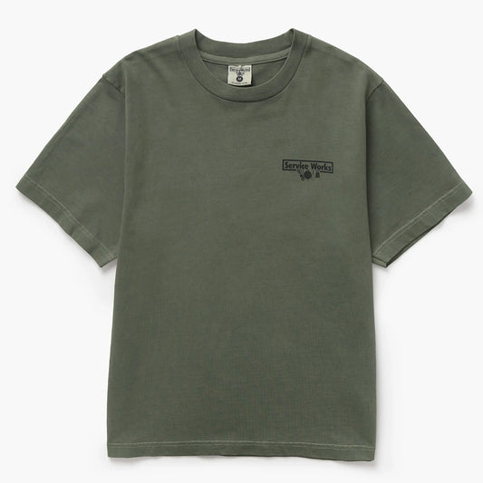 Service Works PD Trademark Tee - Olive